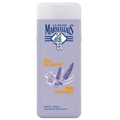 Le Petit Marseillais Gel Douche Extra Doux Miel de Lavande (Kremowy żel pod prysznic `Miód lawendowy`)