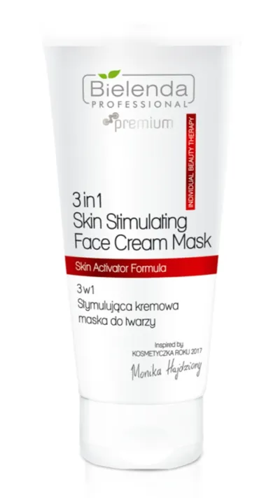 Bielenda Professional Individual Beauty Therapy, 3 in 1 Skin Stimulating Face Cream Mask (Stymulująca kremowa maska do twarzy)