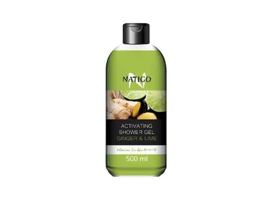 Natigo by nature Activating Shower Gel Ginger & Lime (Aktywujący żel pod prysznic `Imbir & limonka`)