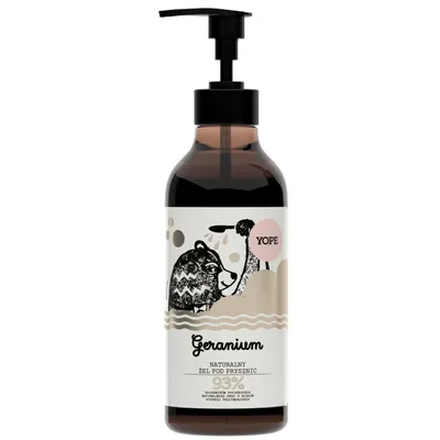 Yope Naturalny żel pod prysznic `Geranium`