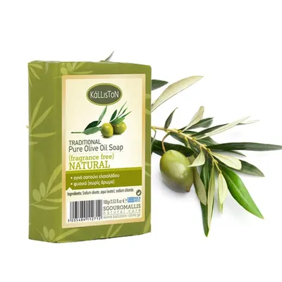 Kalliston Traditional Pure Olive Oil Soap (Tradycyjne mydło z oliwą z oliwek)