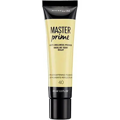 Maybelline New York Master Prime, Anti-Dullness Primer (Baza rozświetlająca i ujednolicająca koloryt skóry)