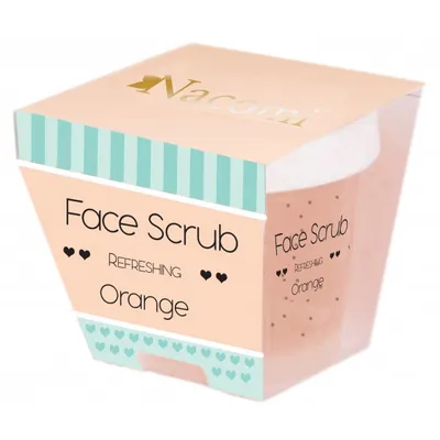 Nacomi Refreshing Face Scrub Orange (Peeling do twarzy i ust)