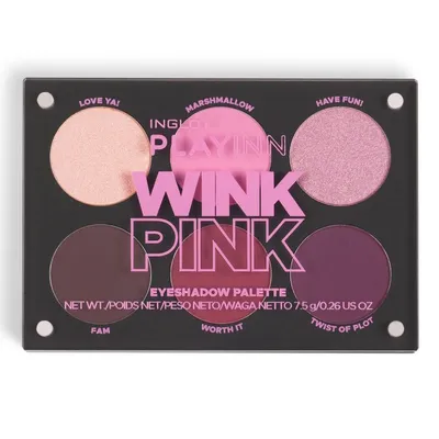 Inglot Playinn, Wink Pink Eyeshadow Palette (Paleta cieni do powiek)