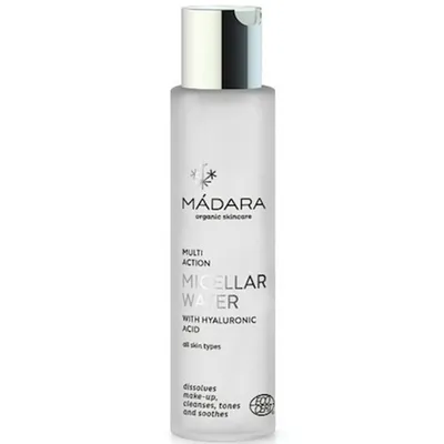 Madara Organic Skincare Multi Action Micellar Water With Hyaluronic Acid (Organiczna woda micelarna z kwasem hialuronowym)