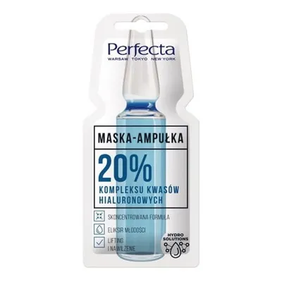 Perfecta Maseczka-ampułka `20% kompleksu kwasu hialuronowego `