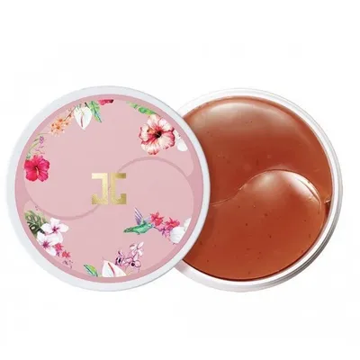 JayJun Cosmetic Roselle Tea Eye Gel Patch (Płatki hydrożelowe pod oczy z drobinkami płatków hibiskusa)