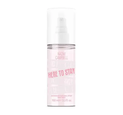 Naomi Campbell Here To Stay, Deodorant Natural Spray Body Mist (Dezodorant w sprayu)
