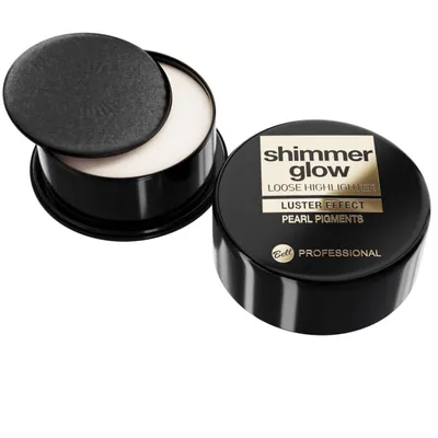Bell Professional Shimmer Glow Loose Highlighter (Wegański rozświetlacz sypki do twarzy i ciała)