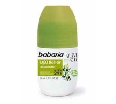 Babaria Natural Cosmetics Deo Roll-on Olive Oil (Dezodorant roll-on skóra wrażliwa)