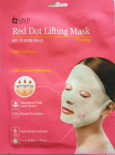 SNP Red Dot Lifting Mask (Liftingująca maska do twarzy i szyi)