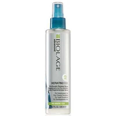 Matrix Biolage, Advanced Keratindose Pro-keratin Renewal Spray (Spray rewitalizujący do wrażliwych włosów)