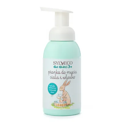 Sylveco Sylveco dla Dzieci 3+, Pianka do mycia ciała i włosów `Borówka`