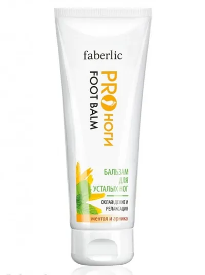 Faberlic Pro Nogi, Balsam do zmęczonych nóg `Chłodzenie i relaks`