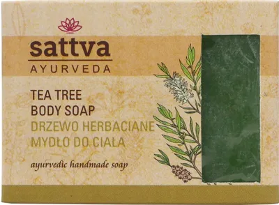 Sattva Ayurveda Tea Tree Body Soap (Mydło do ciała `Drzewo herbaciane`)