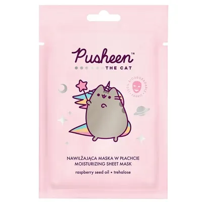 The Beauty Care Company Pusheen, Moisturizing Sheet Mask (Nawilżająca maska w płachcie)
