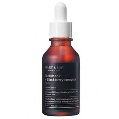 Mary & May Idebenone + Blackberry Complex Serum (Serum anti-pollution)
