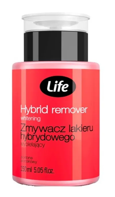 Life Zmywacz do lakieru hybrydowego wybielający