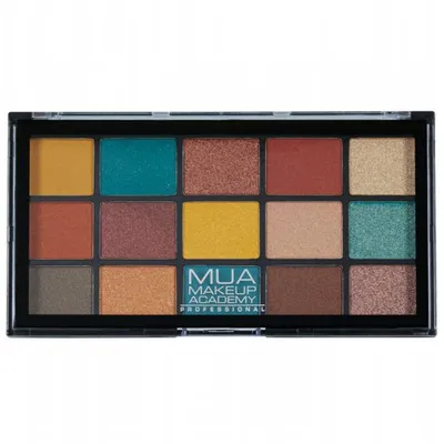 Make Up Academy (MUA) Force of Nature, Pro 15 Shade Eyeshadow Palette (Paleta 15 cieni do powiek)
