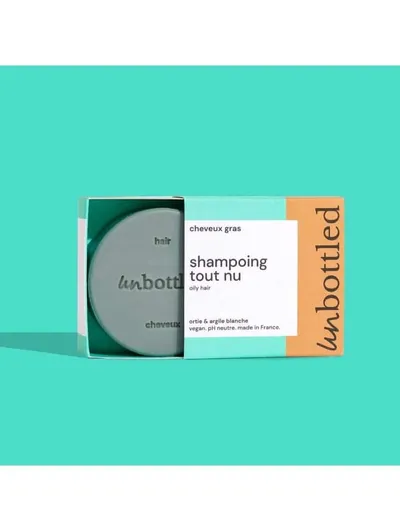 Unbottled Shampoing Tout Nu Oily Hair (Szampon w kostce do włosów przetłuszczających się)