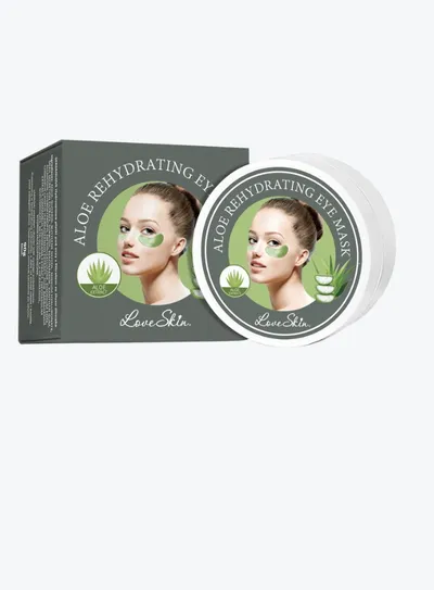 Love Skin Aloe Rehydrating Eye Mask (Płatki pod oczy hydrożelowe z aloesem)