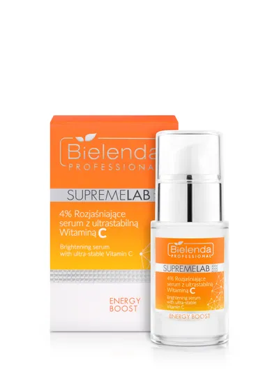 Bielenda Professional SUPREMELAB Energy Boost, Brightening Serum with Ultra-stable Vitamin C (Serum rozjaśniające skórę z witamina C)