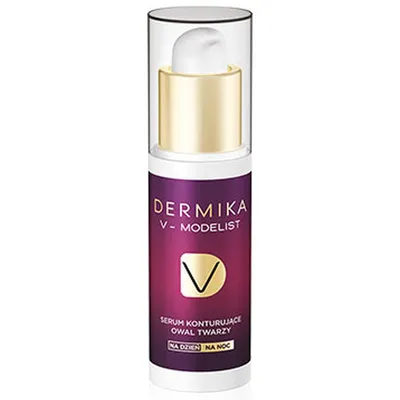 Dermika V - Modelist, Serum konturujące owal twarzy na dzień/na noc