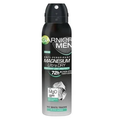 Garnier Men, Magnesium Ultra Dry Deodorant Spray 72h (Dezodorant w sprayu)