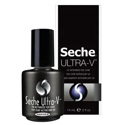 Seche Vite, Ultra - V UV Top Coat (Lakier nawierzchniowy do paznokci)