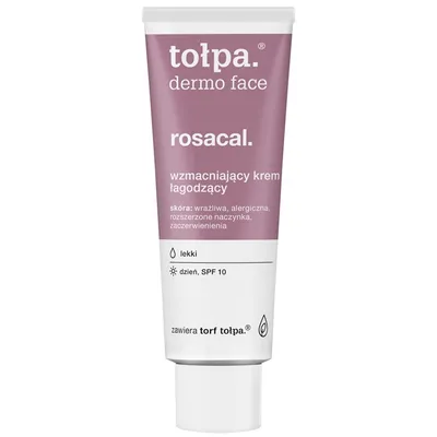 Tołpa Dermo Face, Rosacal, Wzmacniający krem łagodzący (nowa wersja)