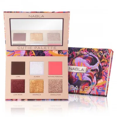 Nabla Cutie Palette Metropolitan (Paleta 6 cieni do powiek)