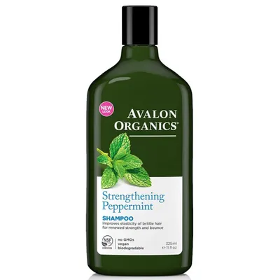 Avalon Organics Strengthening Peppermint Shampoo (Wzmacniający szampon z miętą pieprzową)
