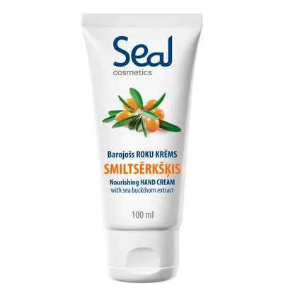 Seal Cosmetics Nourishing Hand Cream with Sea Buckthorn Extract (Odżywczy krem do rąk `Rokitnik`)