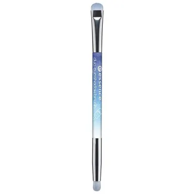 Essence Hello Happiness, Duo Eyeshadow Brush (Podwójny pędzel do aplikacji cieni)