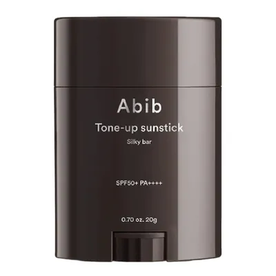 Abib Tone-up Sunstick Silky Bar SPF50+PA++++ (Krem z filtrem z pigmentami wyrównującymi koloryt cery)