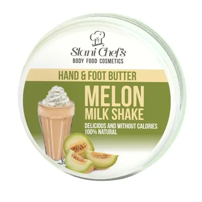 Hristina Stani Chef's, Hand & Foot Butter Melon Milk Shake (Krem do rąk i stóp `Melonowy koktajl`)