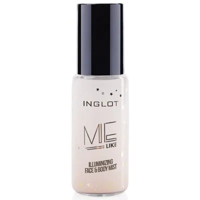 Inglot Me Like, Illuminizing Face & Body Mist (Rozświetlająca mgiełka do twarzy i ciała Me Like)