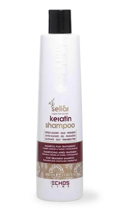 Echos Line Seliar Keratin Shampoo (Szampon keratynowy z olejem arganowym)