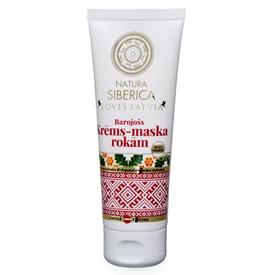 Natura Siberica Loves Latvia, Odżywczy krem - maska do rąk