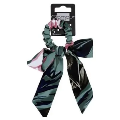 Glamour Style Gumka do włosów z kokardą
