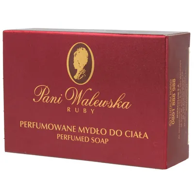 Pani Walewska Ruby, Perfumowane mydło do ciała