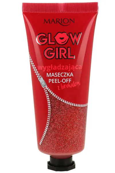 Marion Glow Girl, Wygładzająca maseczka peel-off z brokatem