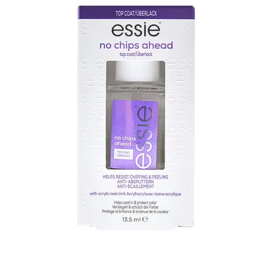 Essie No Chips Ahead, Top Coat (Lakier zapobiegający odpryskiwaniu i przedłużąjacy trwałość lakieru)