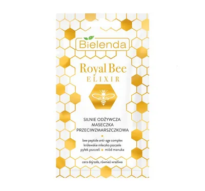 Bielenda Royal Bee Elixir, Silnie odżywcza maseczka przeciwzmarszczkowa