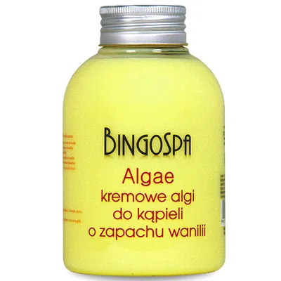 BingoSpa Algae, Kremowe algi do kąpieli o zapach wanili
