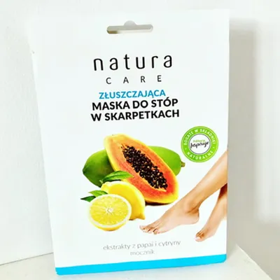 Natura Care Złuszczająca maska do stóp w skarpetkach
