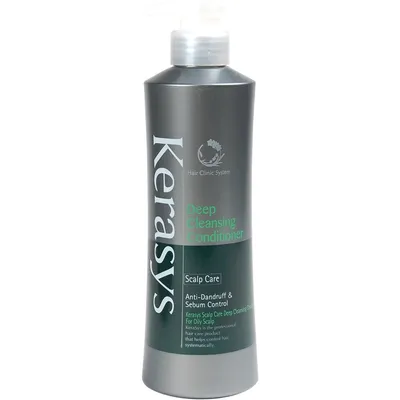 Kerasys Hair Clinic System, Deep Cleansing Conditioner Scalp Care Anti-dandruff & Sebum Control (Odżywka do włosów)