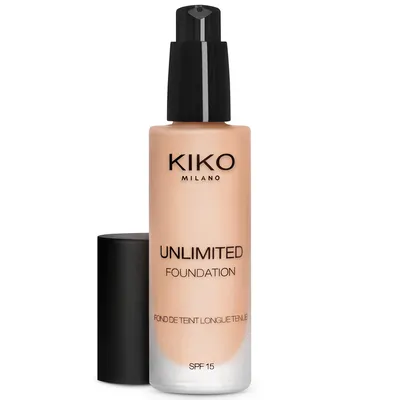 Kiko Milano Unlimited Foundation SPF 15 (Długotrwały podkład do twarzy)