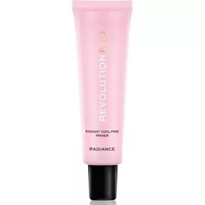 Revolution Pro Radiant Cool Pink Primer (Korygująco-rozświetlająca baza pod makijaż)