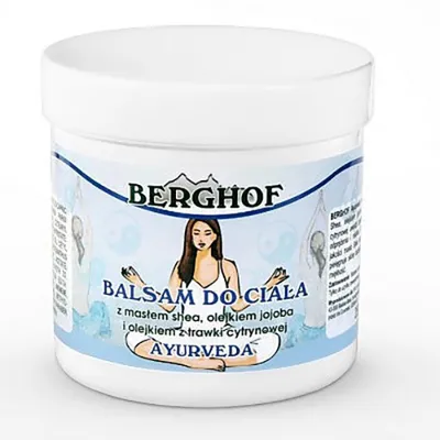 Natko Berghof, Balsam do ciała `Ayurveda`